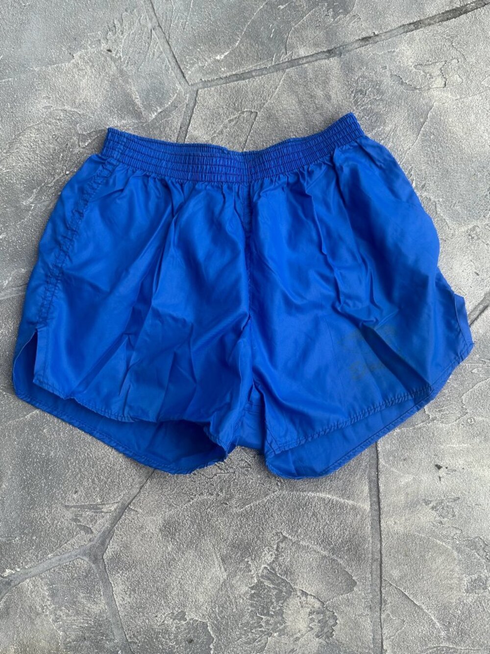 Royal Blue Track Running Shorts - Small